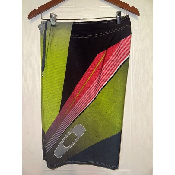 Oakley Men's Gnarley Wave 22" Boardshorts Size 33 - Picture 7 of 14